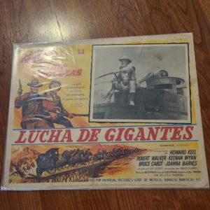 The War Wagon 1967 Mexican Lobby Cards