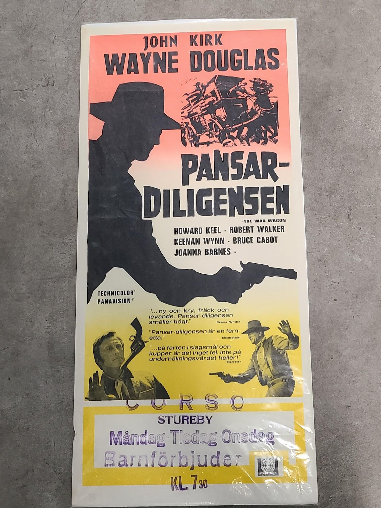 The War Wagon 1967 Swedish Slope