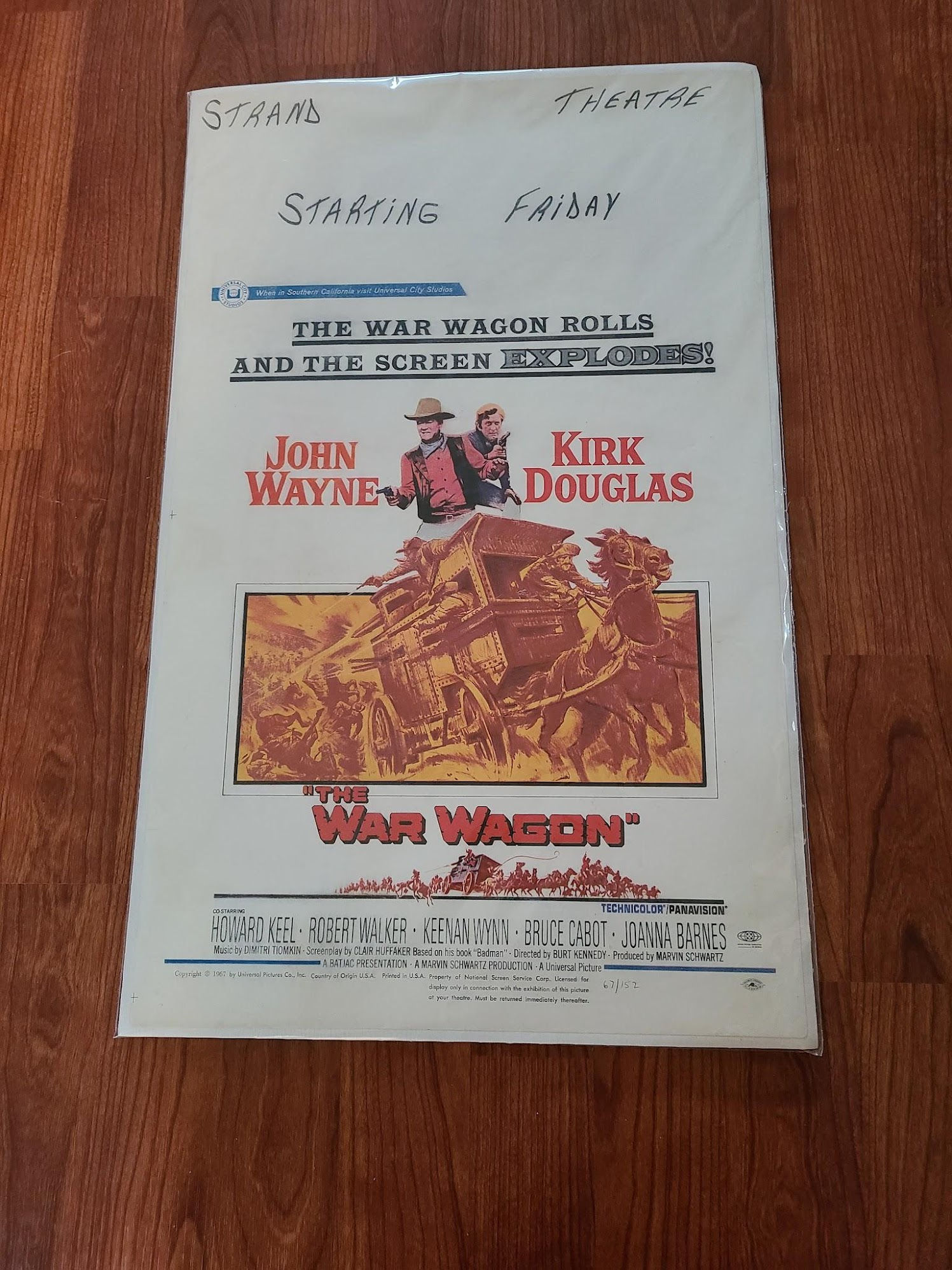 The War Wagon 1967 Window Cards