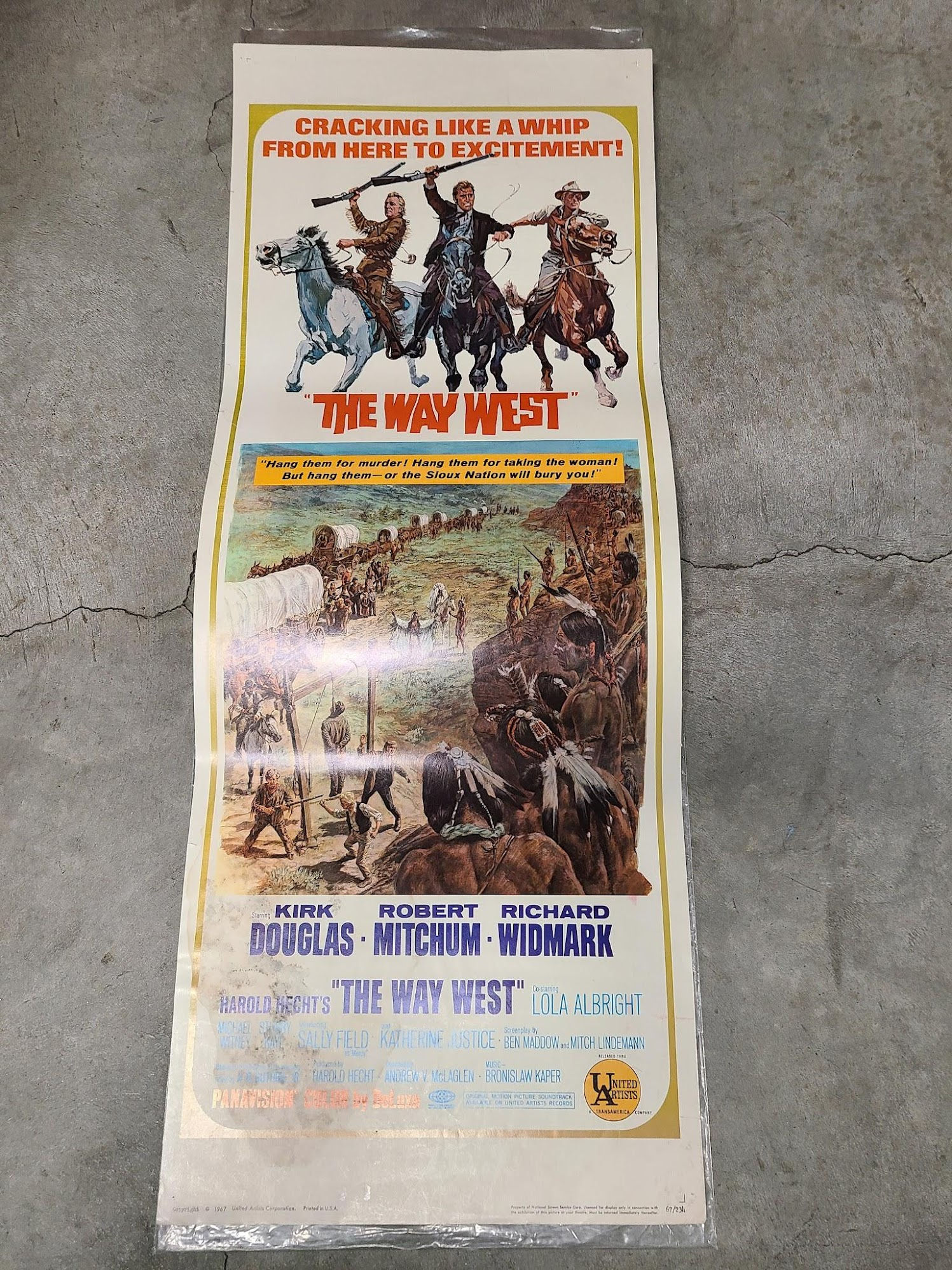 The Way West 1967 Inserts