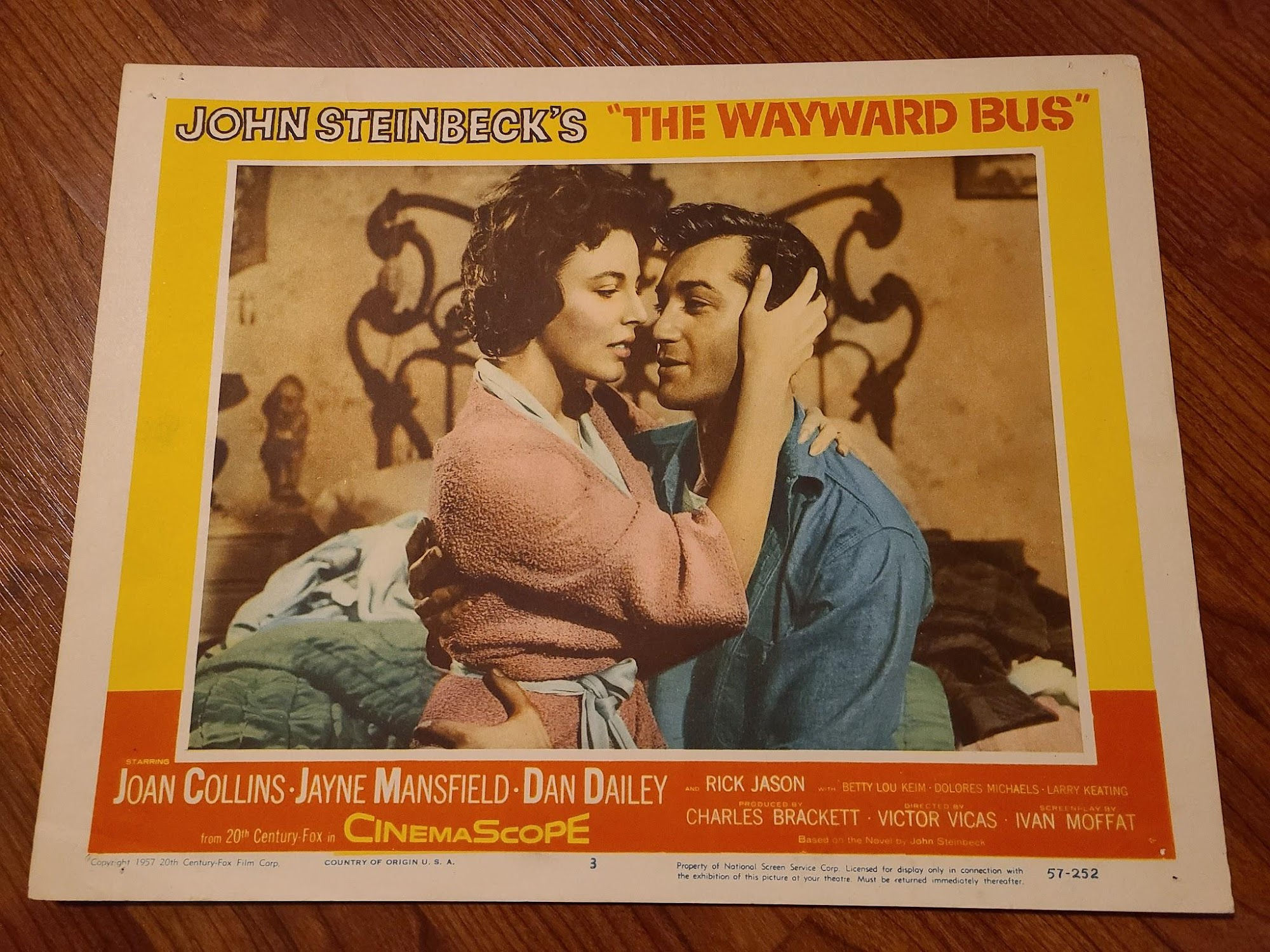 The Wayward Bus 1957 General Lobby Cards