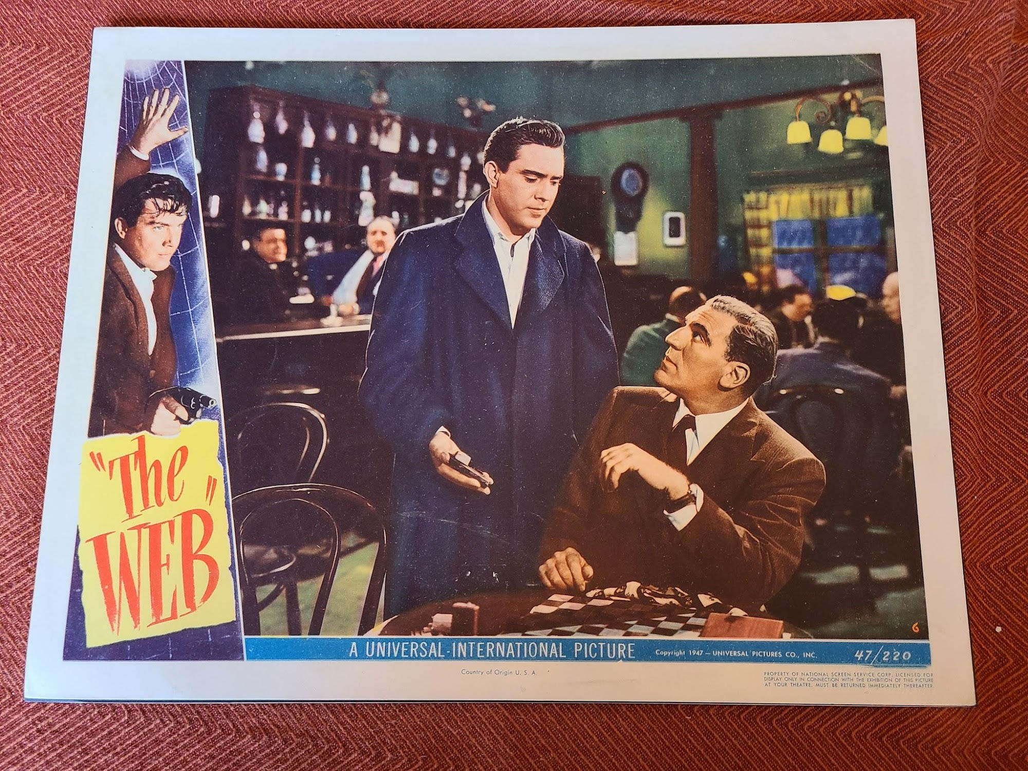 The Web 1947 General Lobby Cards