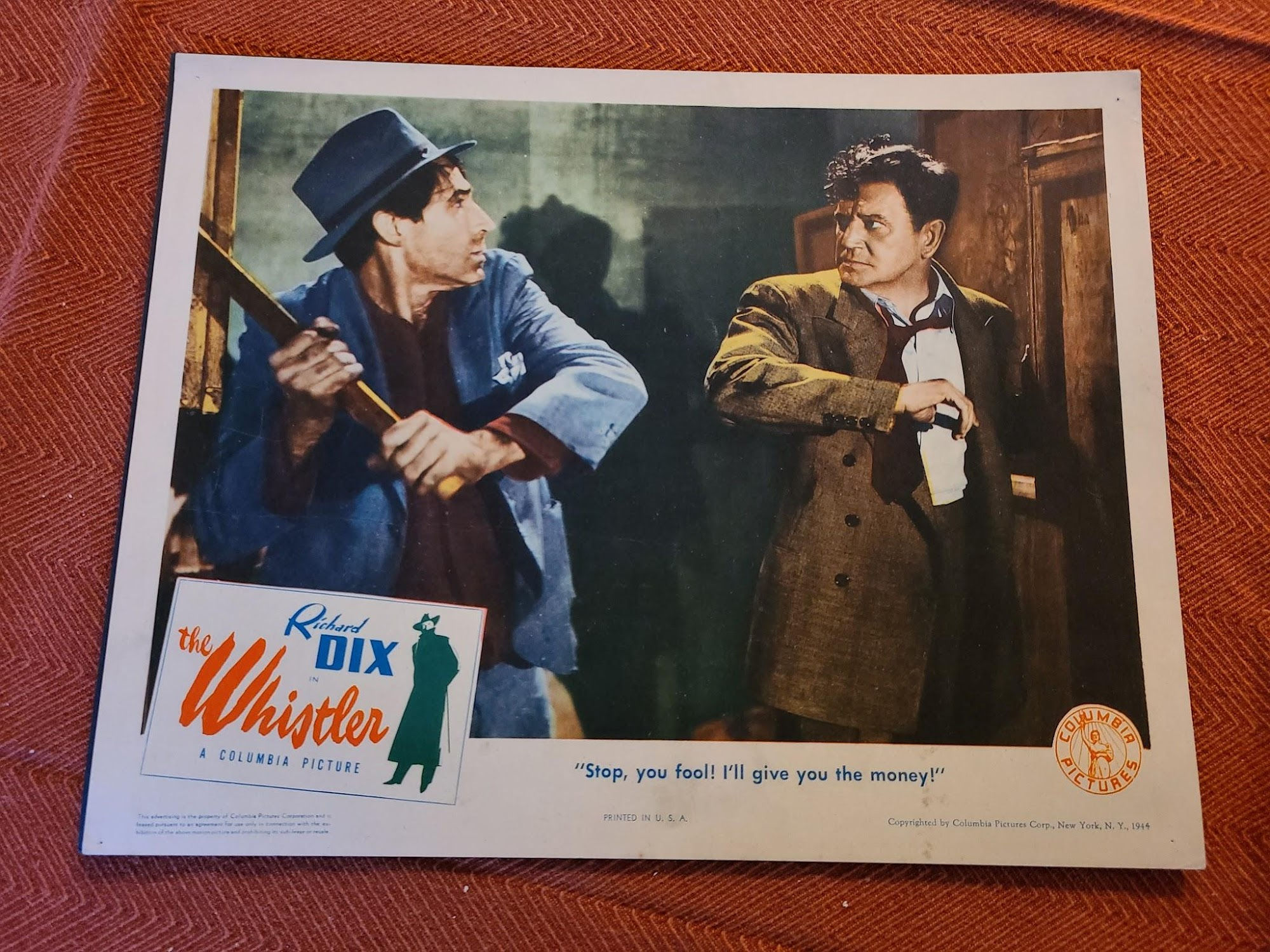 The Whistler 1944 General Lobby Cards
