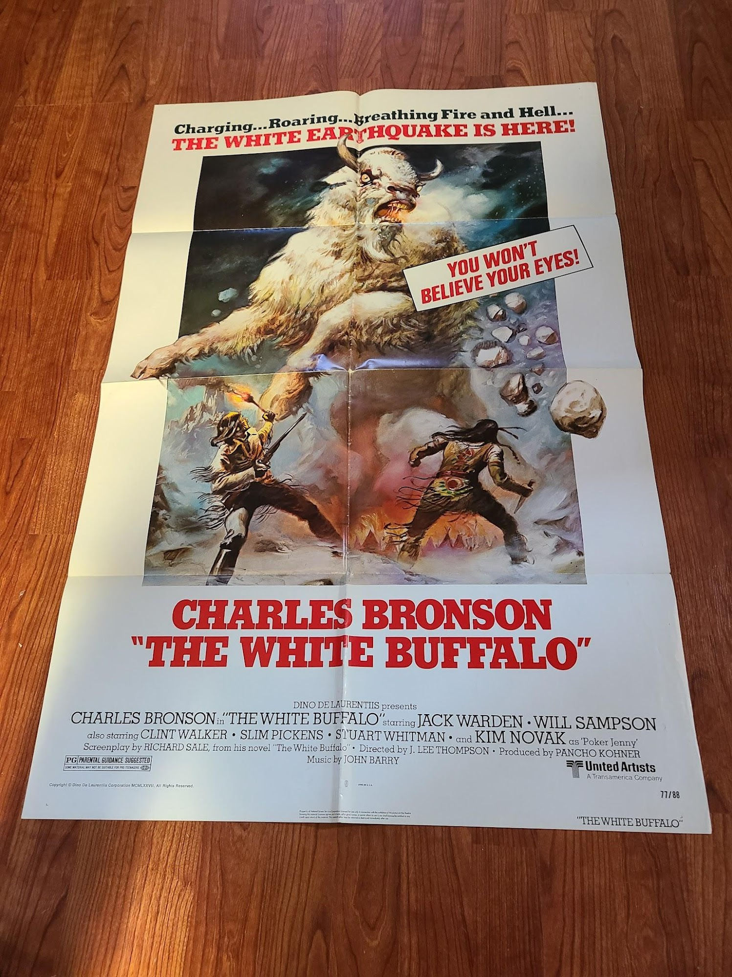 The White Buffalo 1977 1 Sheets/US