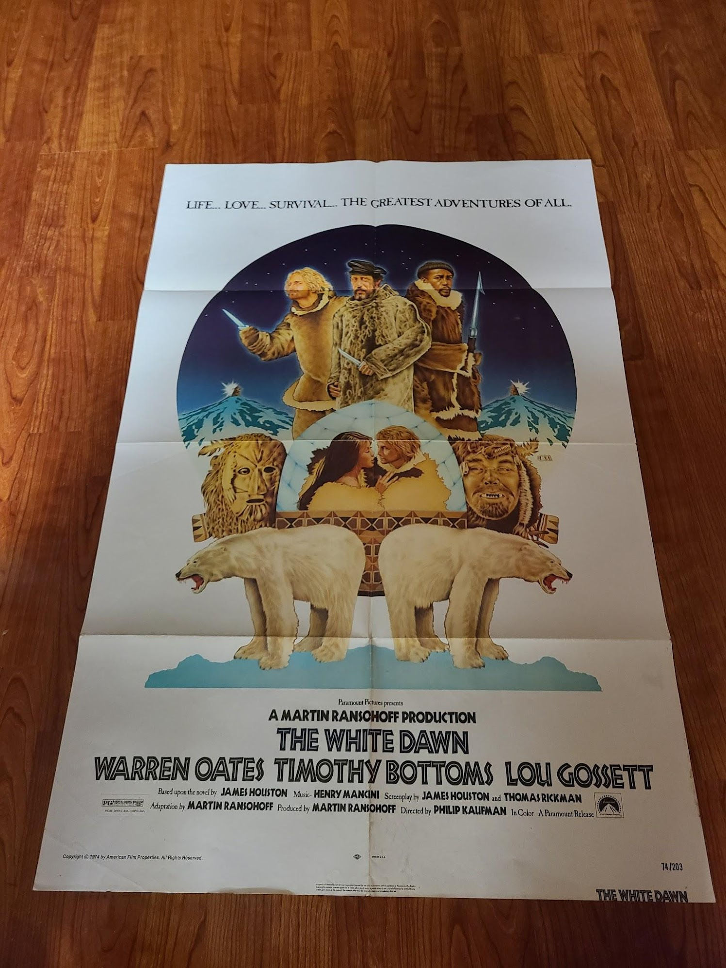 The White Dawn 1974 1 Sheets/US