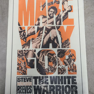 The White Warrior 1961 1 Sheets/US