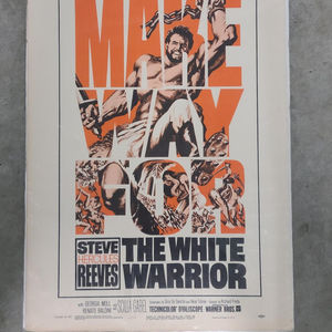 The White Warrior 1961 Window Cards
