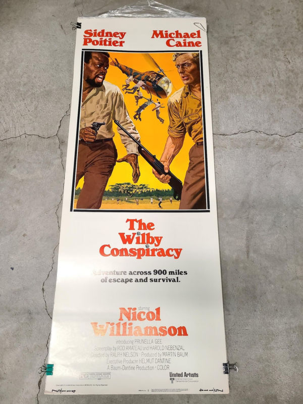 The Wilby Conspiracy 1975 Inserts