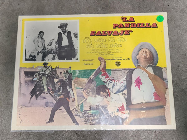 The Wild Bunch 1969 Mexican Lobby Cards