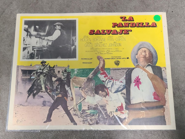 The Wild Bunch 1969 Mexican Lobby Cards