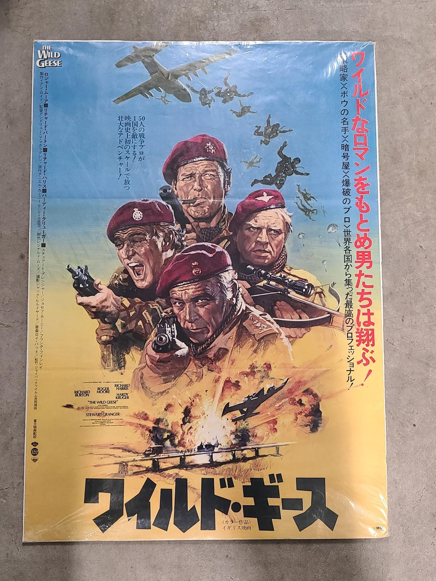 The Wild Geese 1978 Japanese