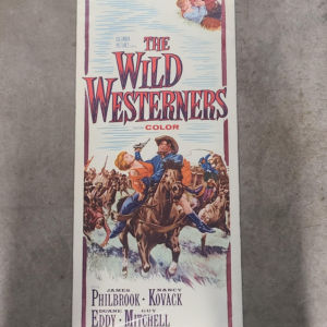 The Wild Westerners 1962 Inserts