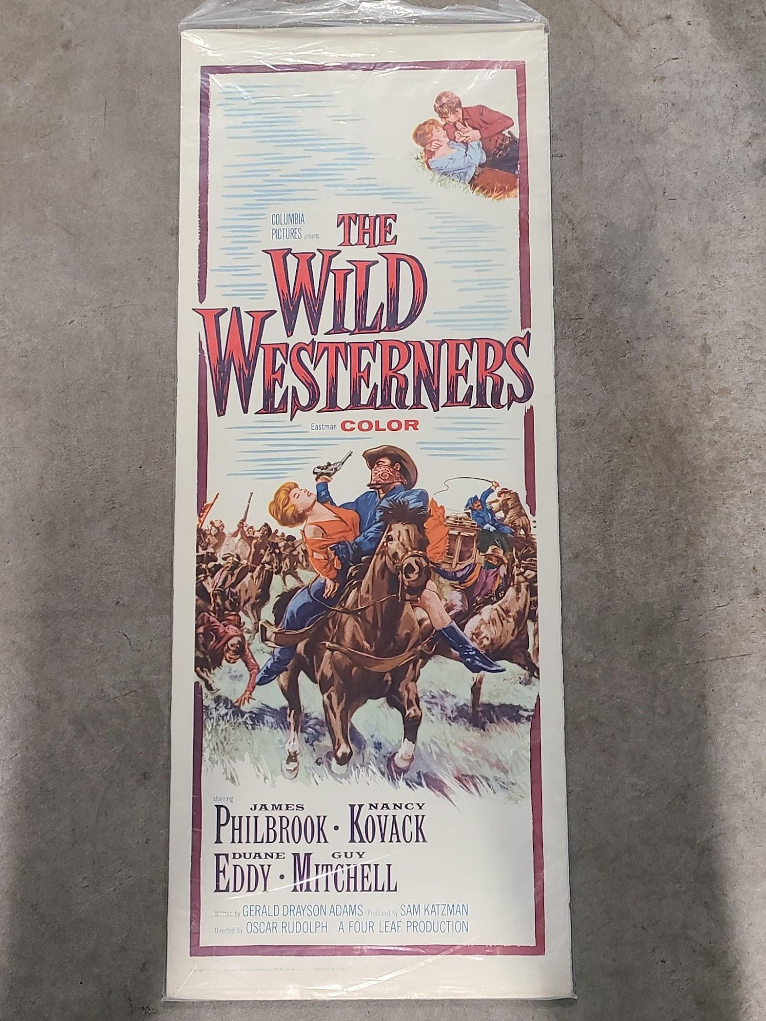 The Wild Westerners 1962 Inserts