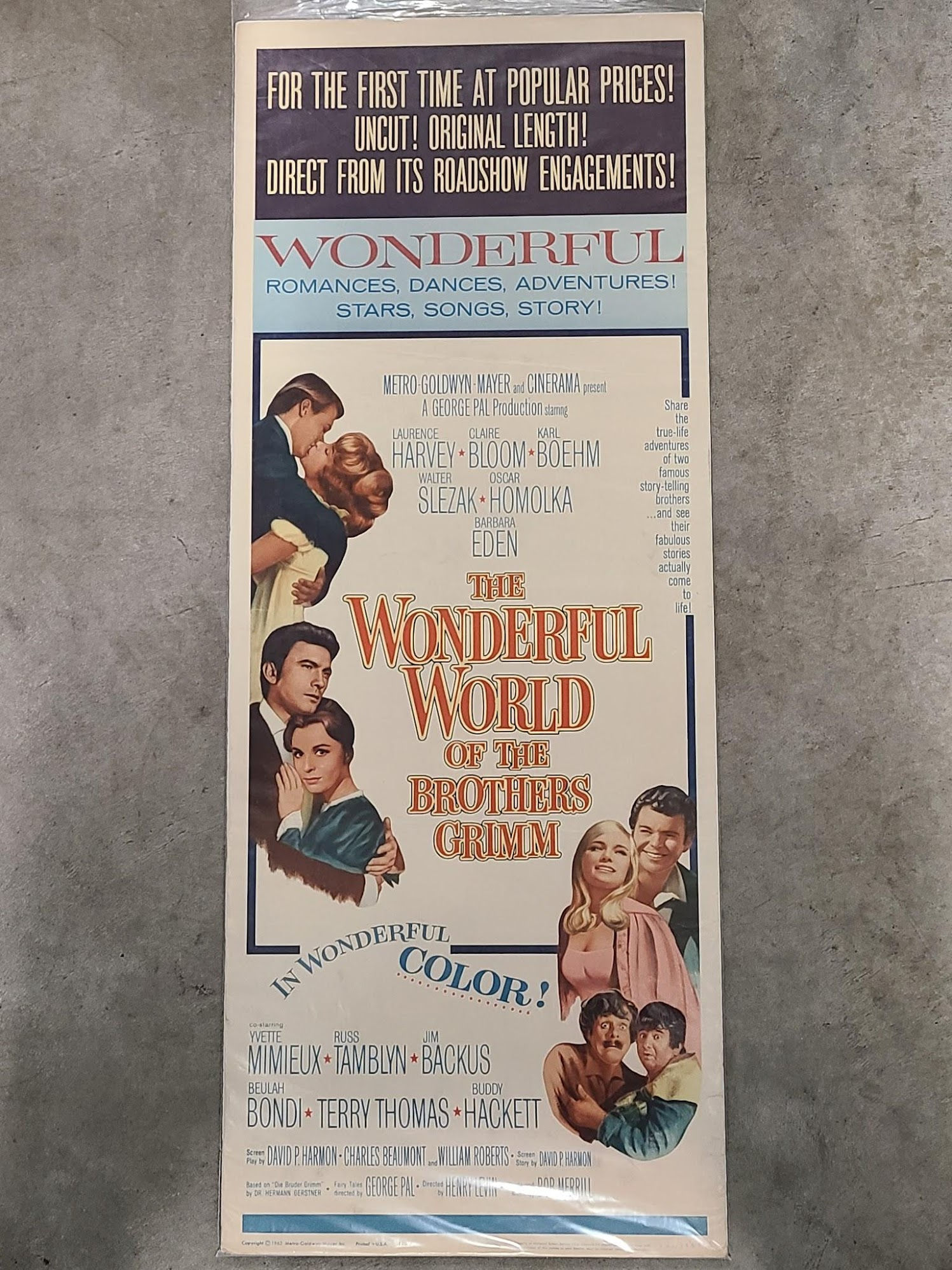 The Wonderful World Of The Brothers Grimm 1963 Inserts
