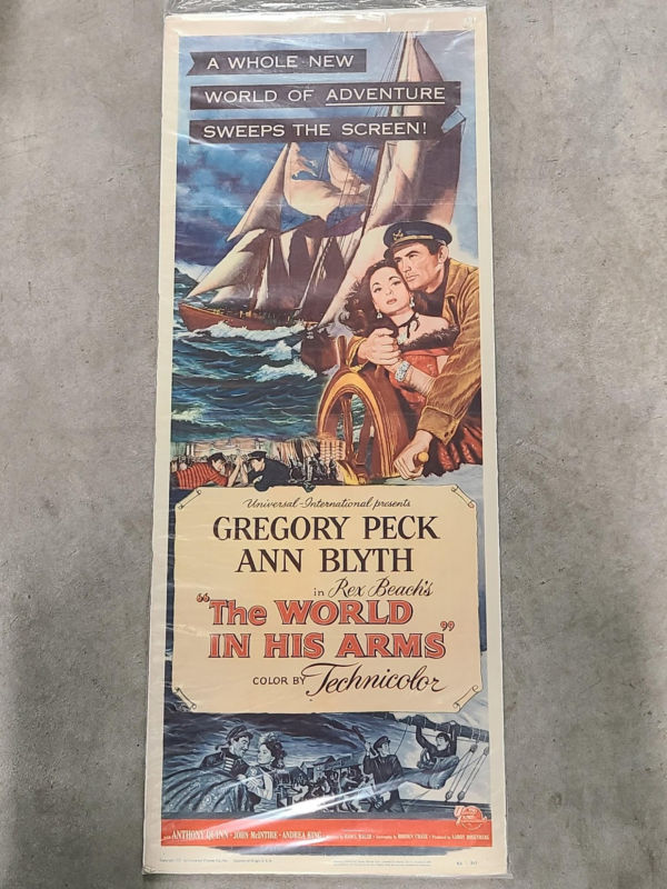The World In His Arms 1952 Inserts