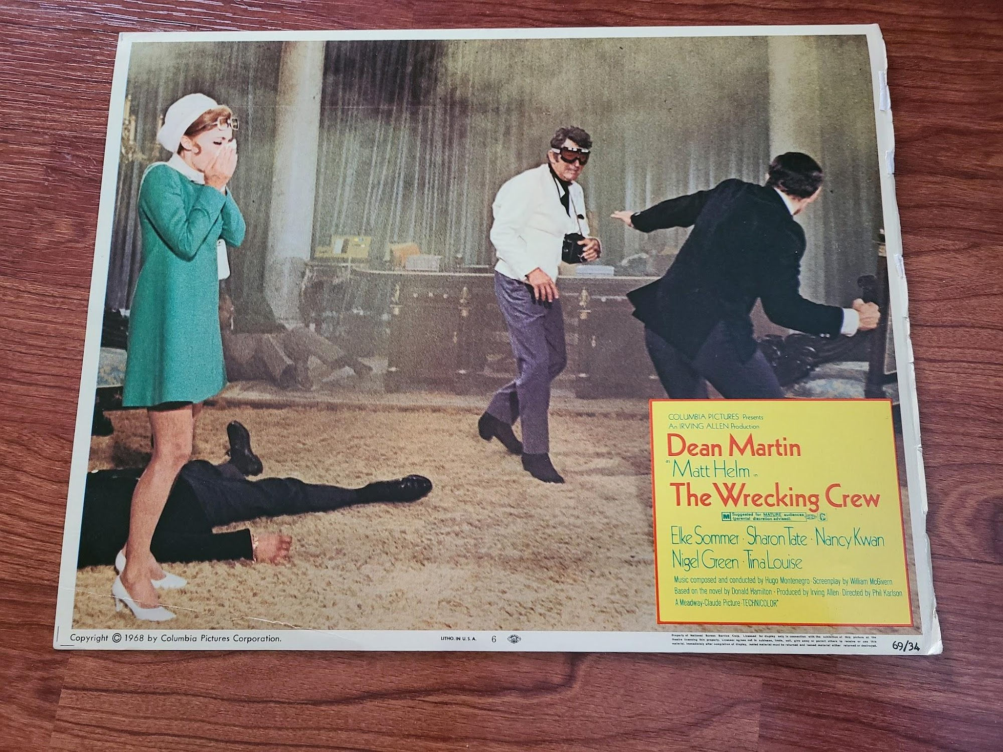 The Wrecking Crew 1969 General Lobby Cards