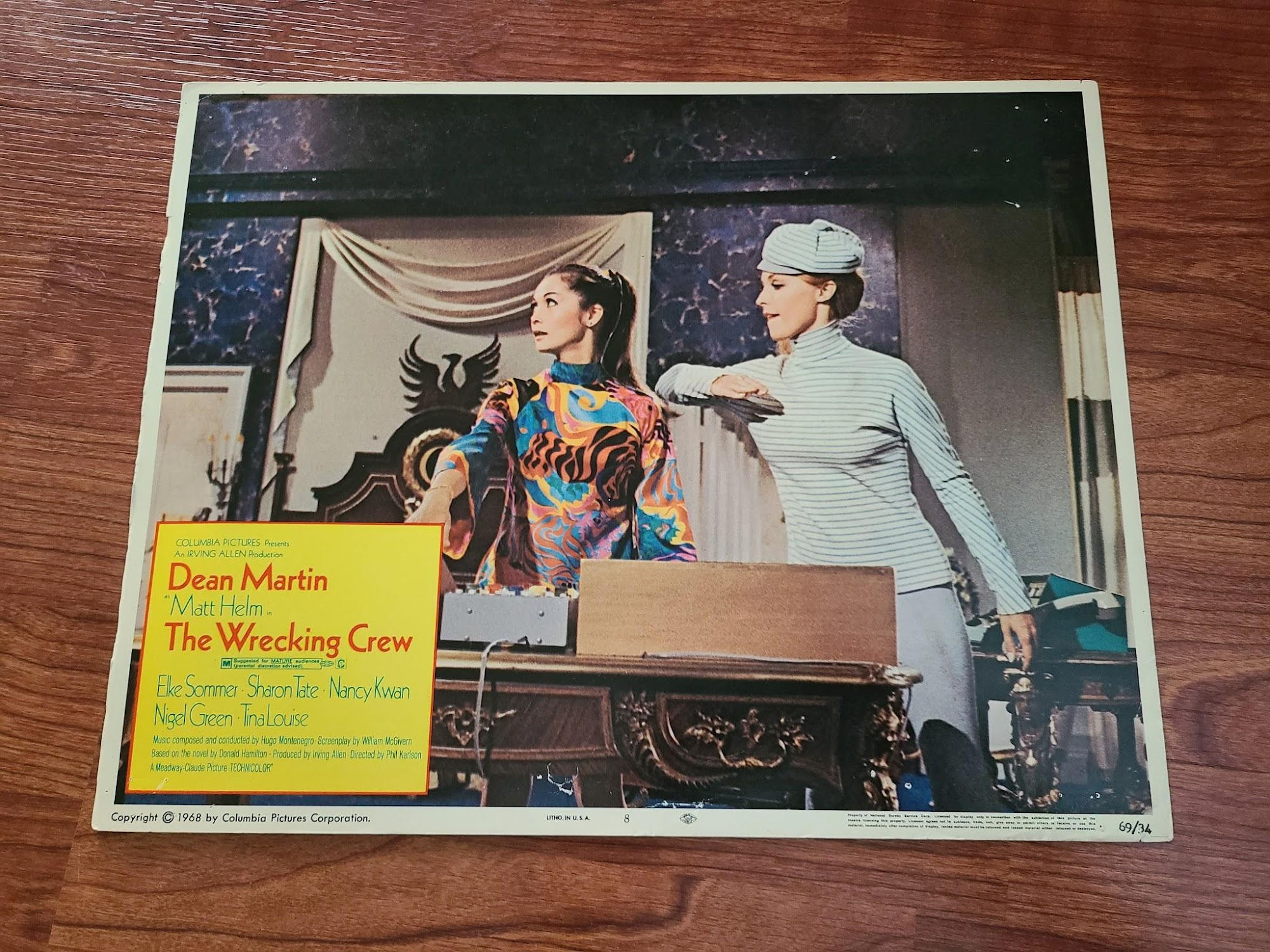 The Wrecking Crew 1969 General Lobby Cards