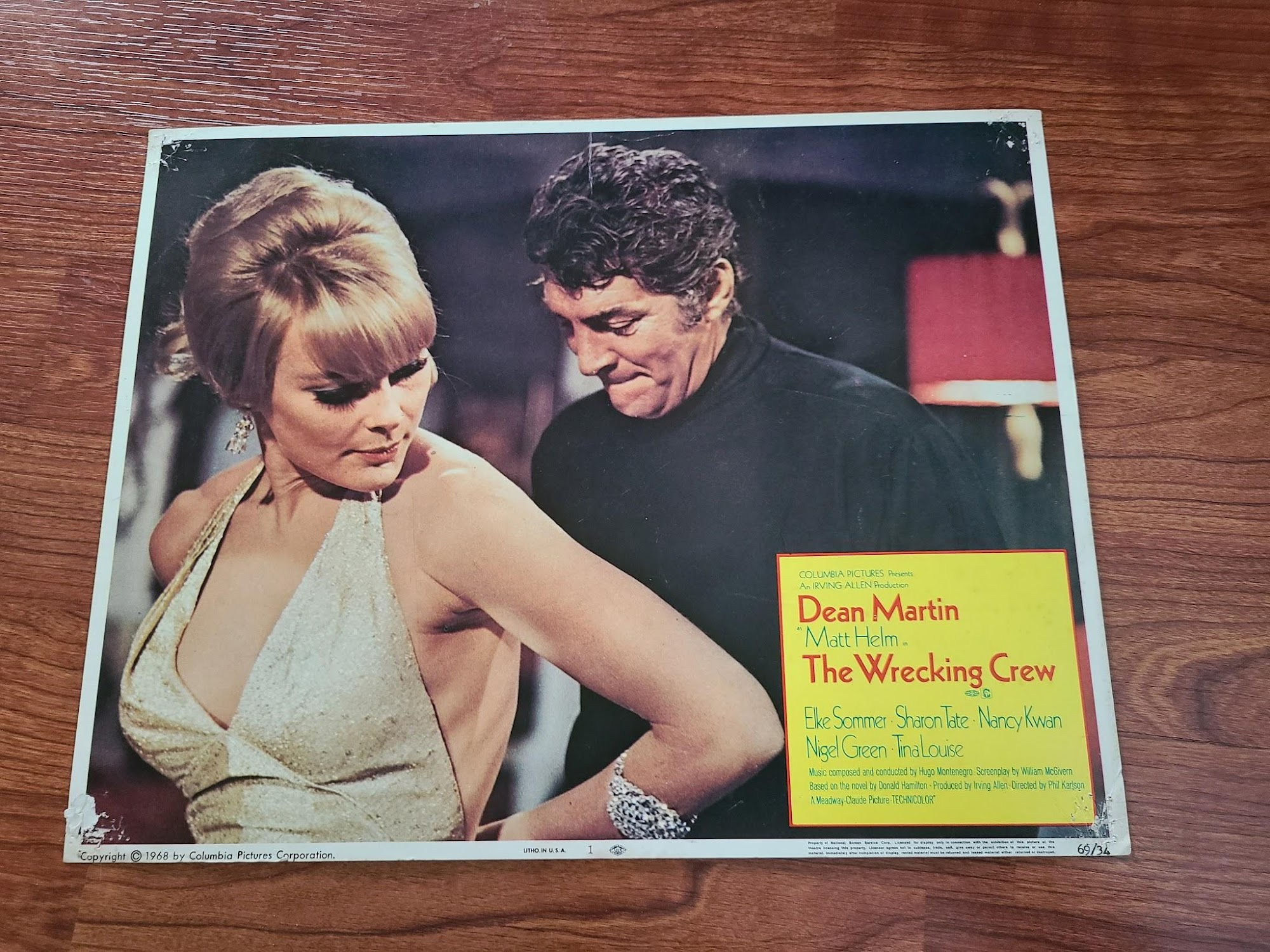 The Wrecking Crew 1969 General Lobby Cards