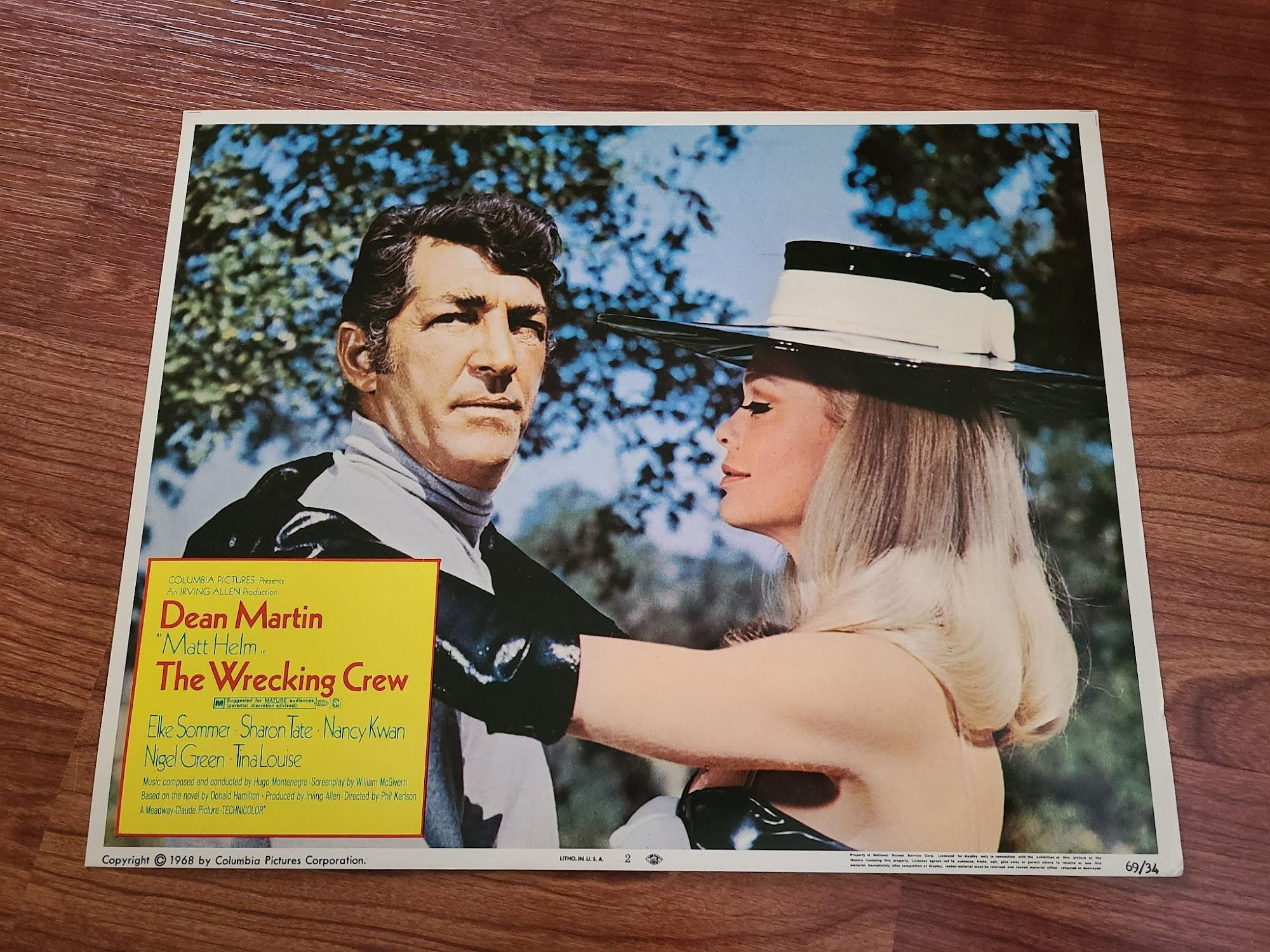 The Wrecking Crew 1969 General Lobby Cards