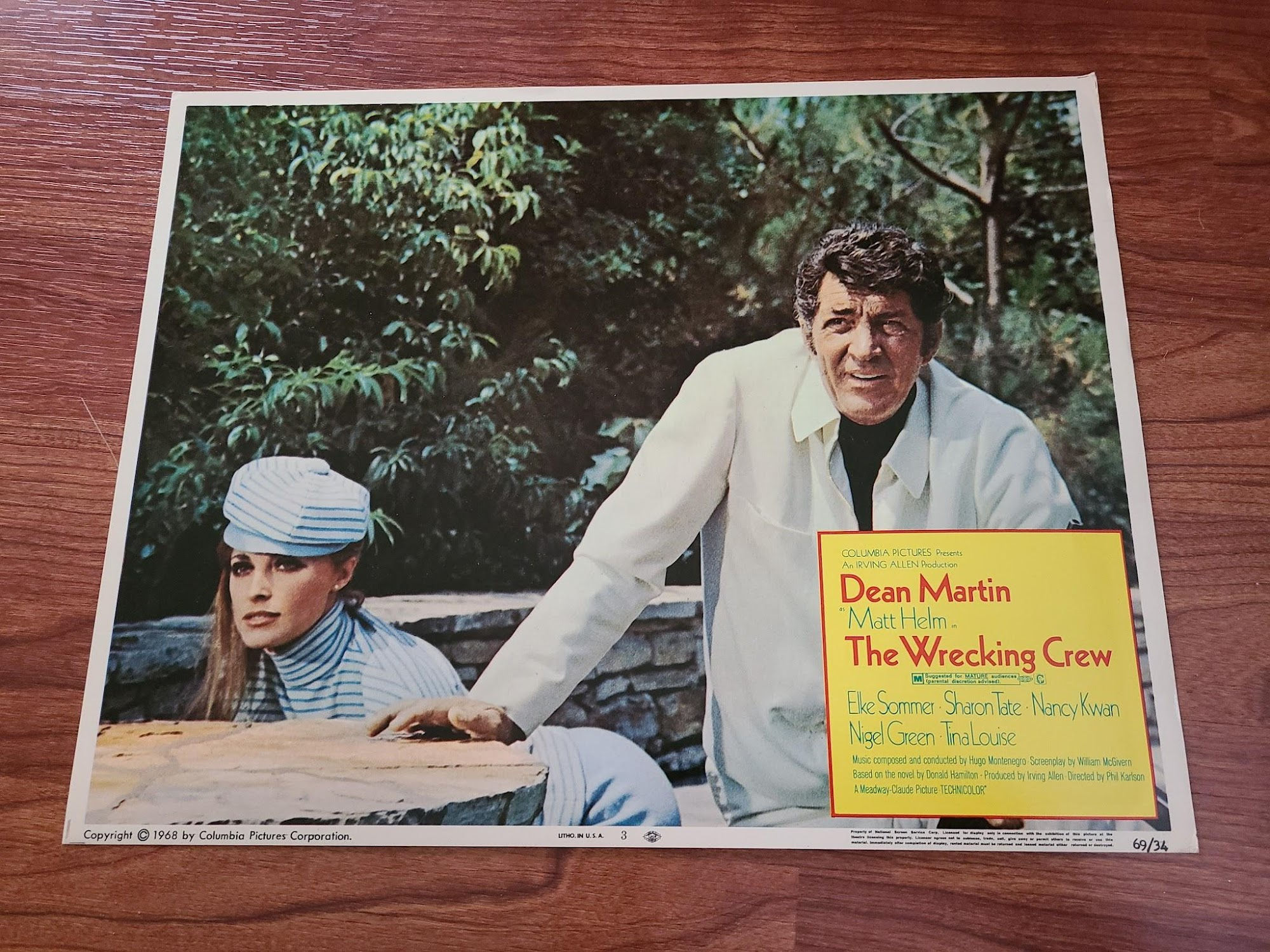 The Wrecking Crew 1969 General Lobby Cards