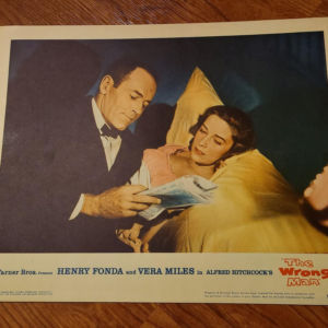 The Wrong Man 1957 General Lobby Cards