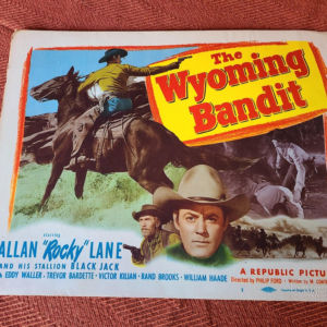 The Wyoming Bandit 1949 Western Lobby Cards