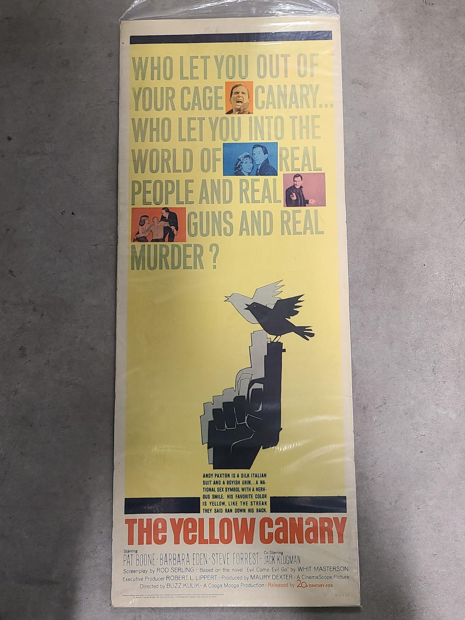 The Yellow Canary 1963 Inserts