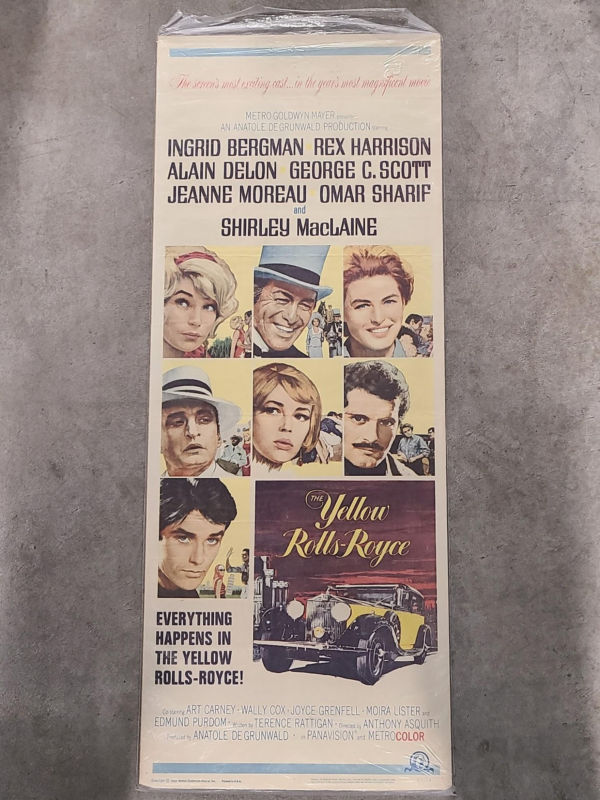 The Yellow Rolls Royce 1964 Inserts