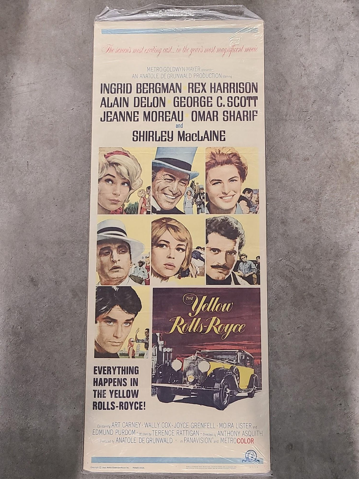 The Yellow Rolls Royce 1964 Inserts