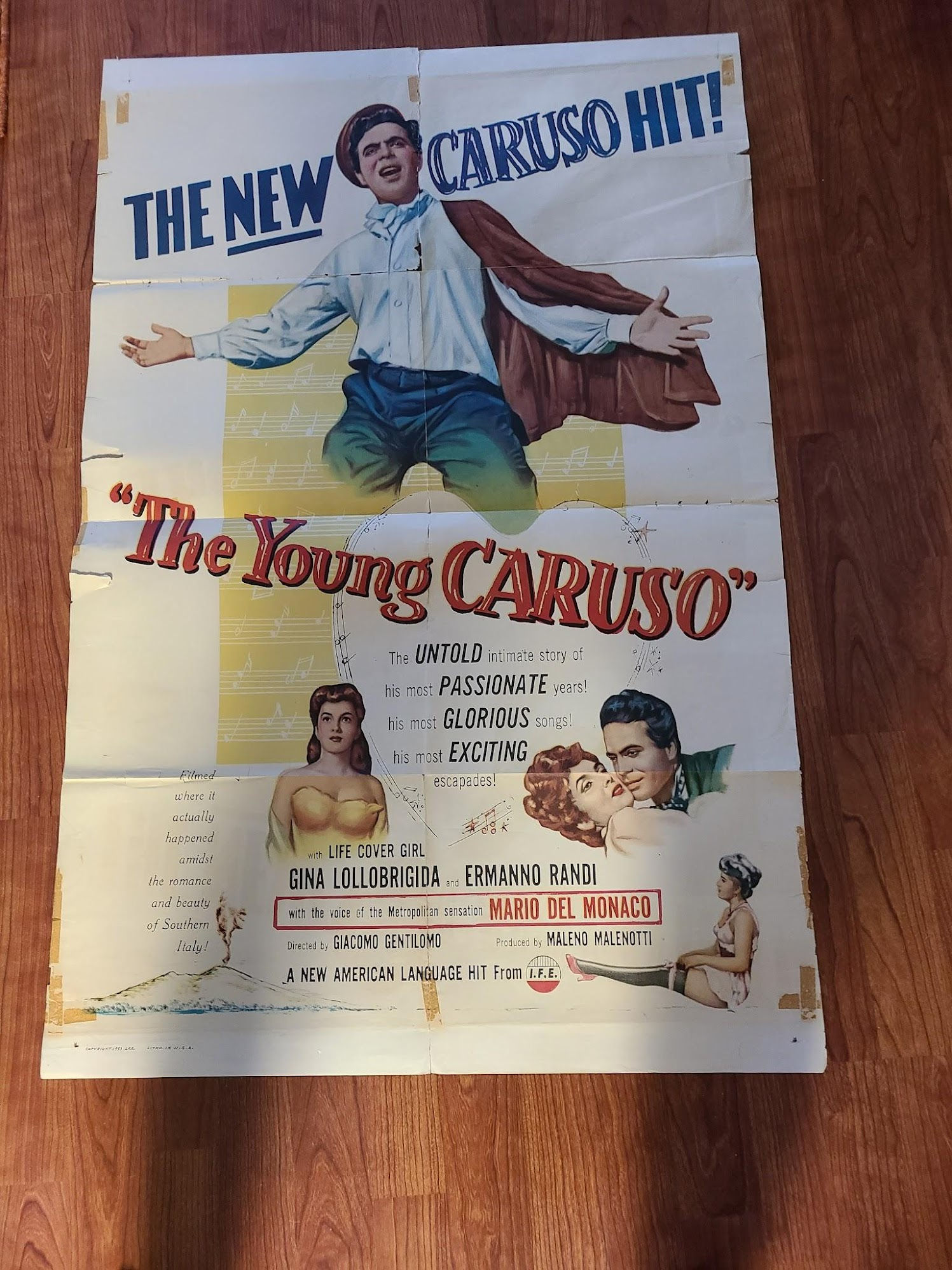 The Young Caruso 1951 1 Sheets/US