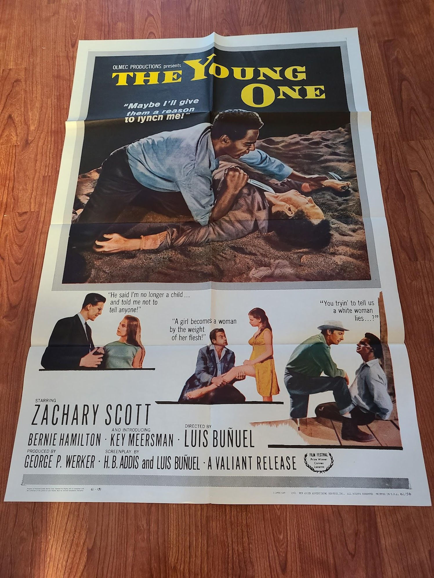 The Young One 1961 1 Sheets/US