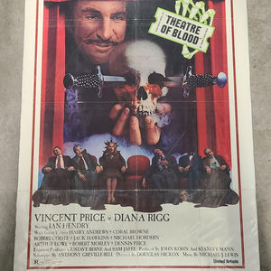 Theatre Of Blood 1973 1 Sheets/US