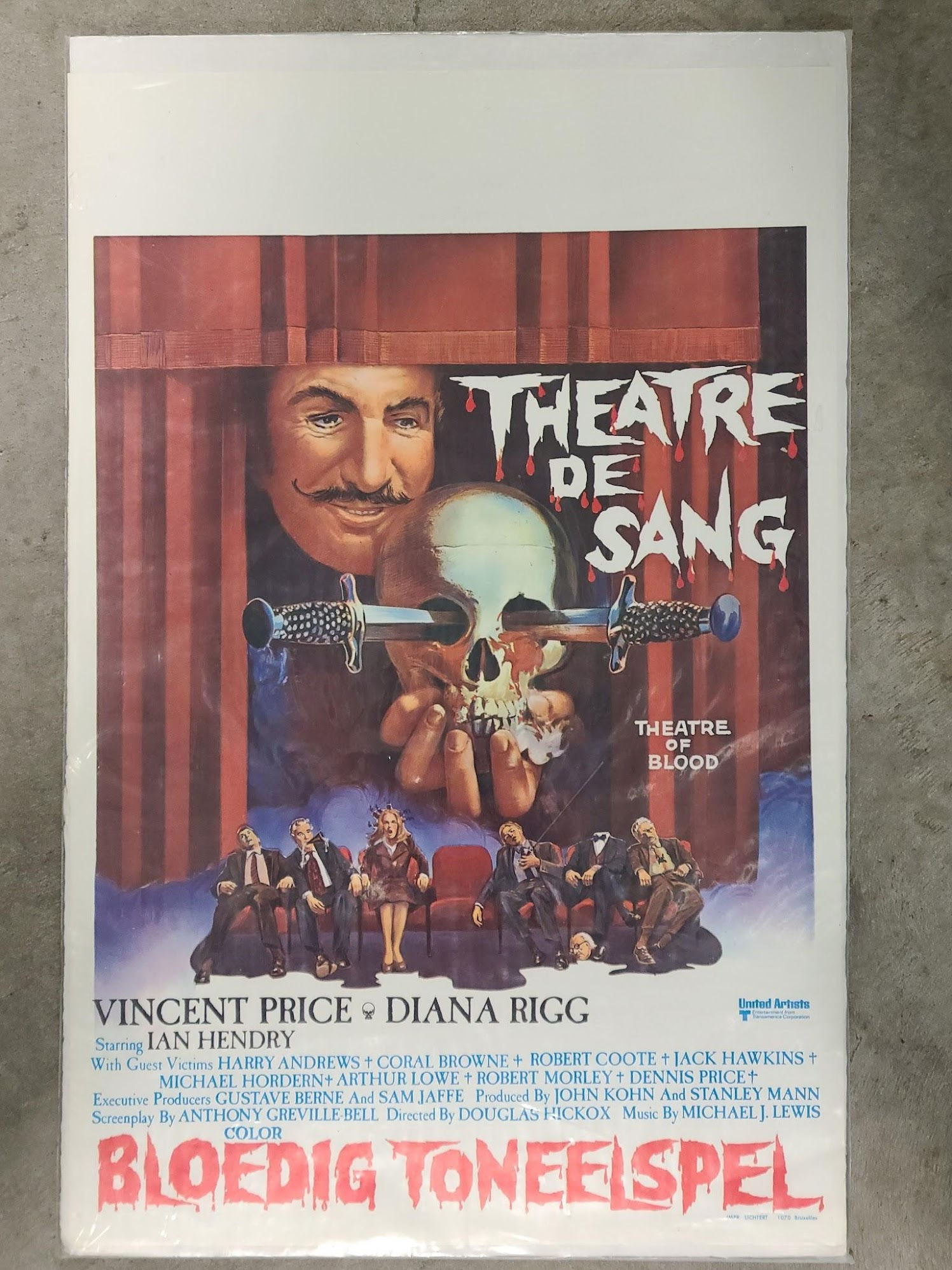 Theatre Of Blood 1973 Belgium
