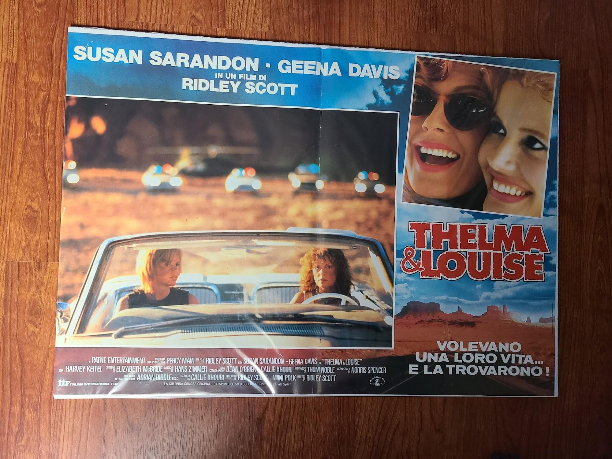 Thelma And Louise 1991 Fotobusta