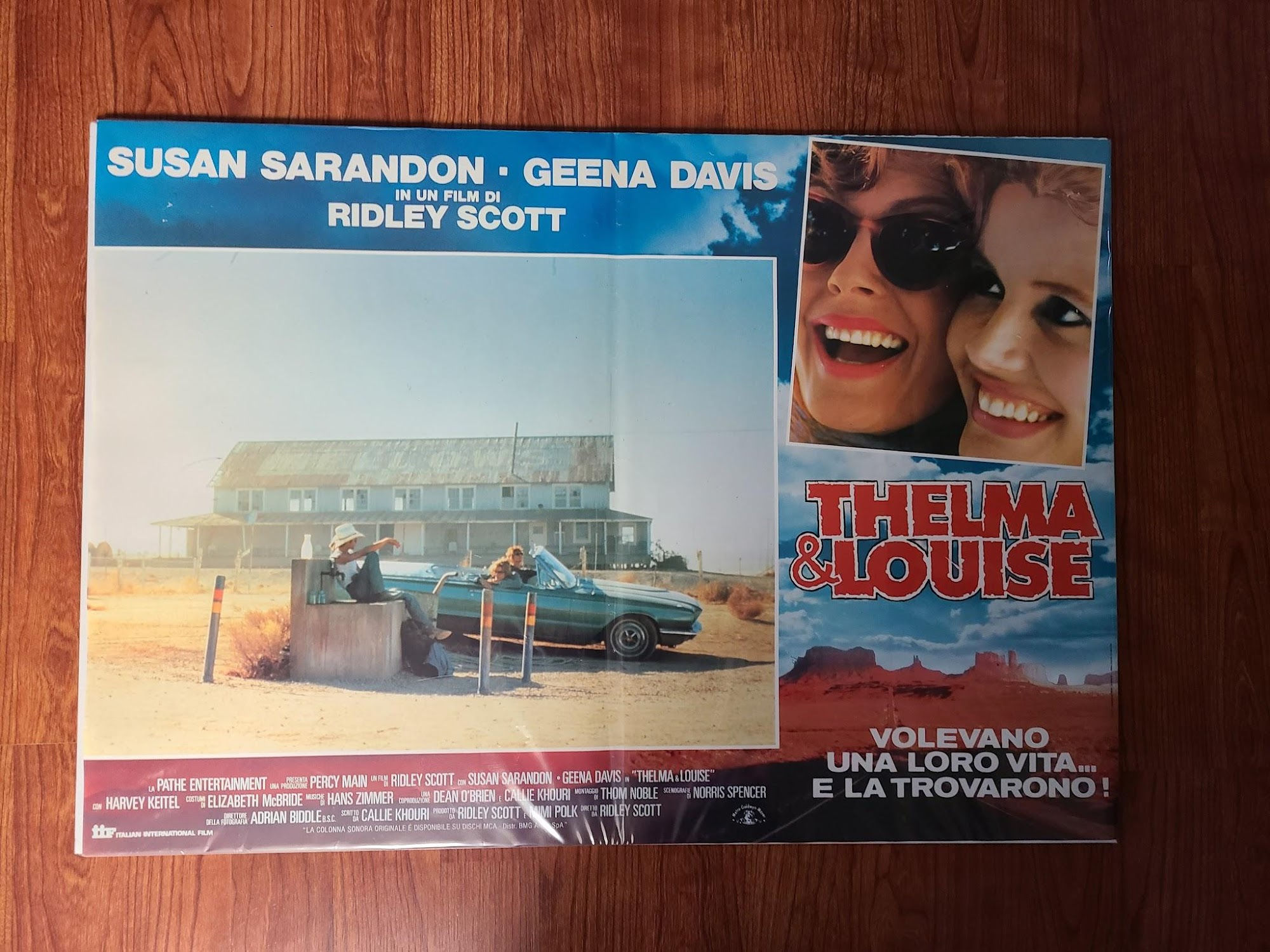 Thelma And Louise 1991 Fotobusta