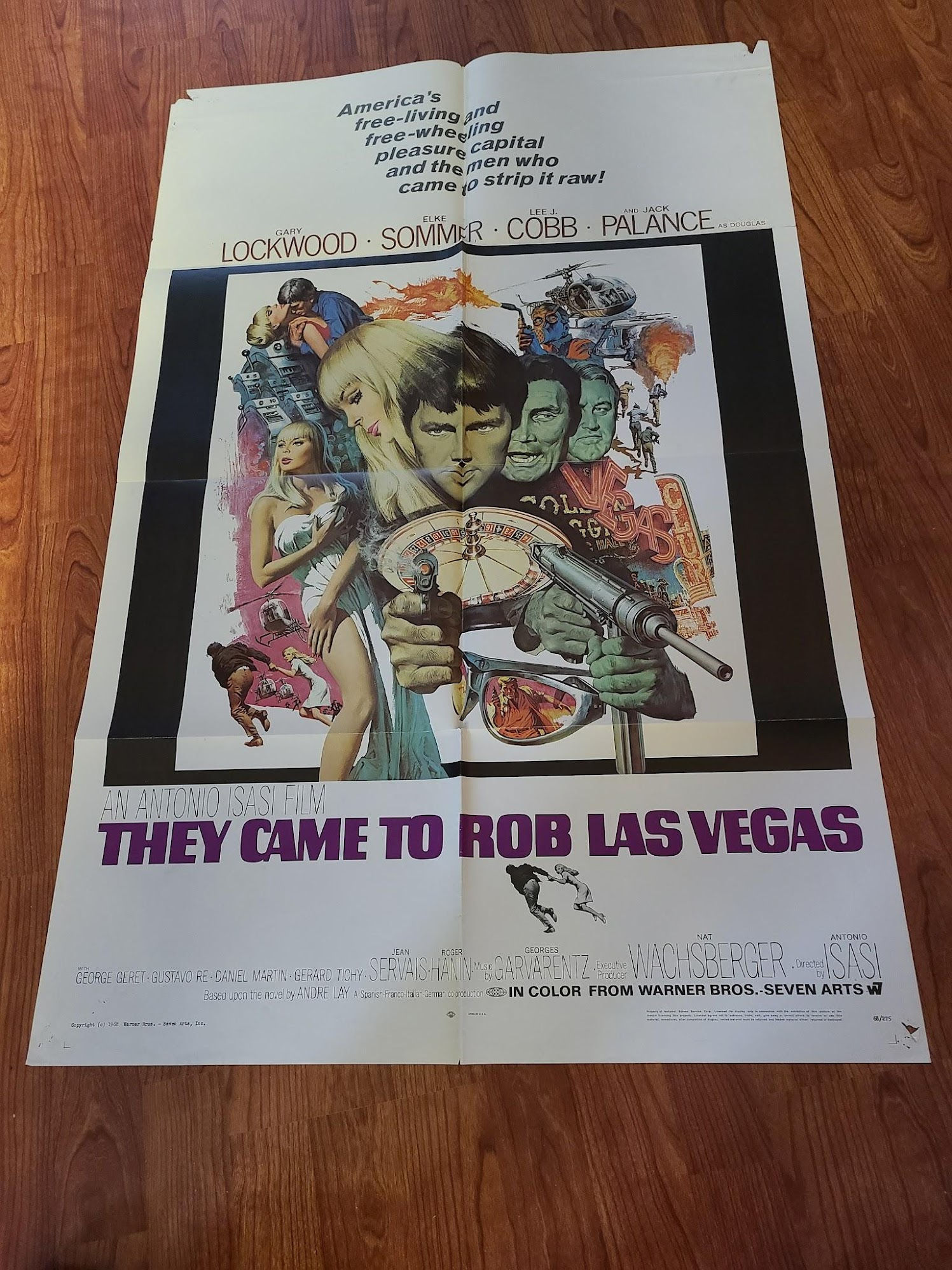 They Came to Rob Las Vegas 1968 1 Sheets/US