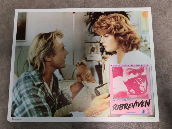 They Live 1981 Mexican Lobby Cards