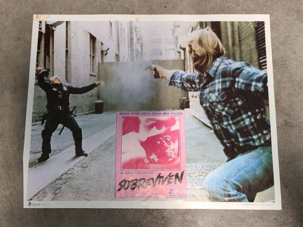 They Live 1981 Mexican Lobby Cards