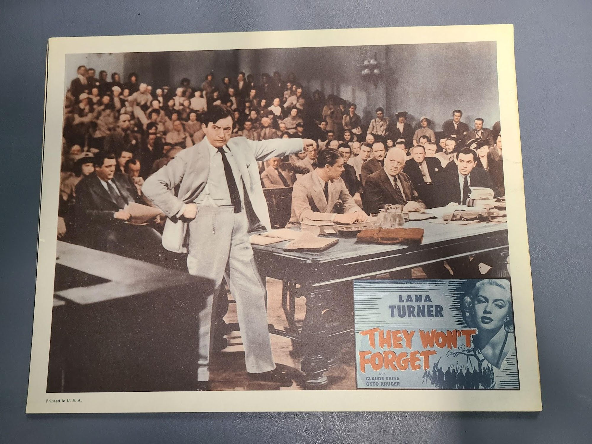 They Won't Forget 1937 General Lobby Cards
