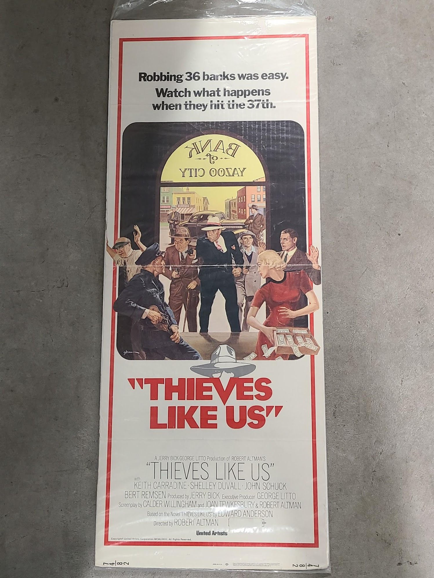 Thieves Like Us 1974 Inserts
