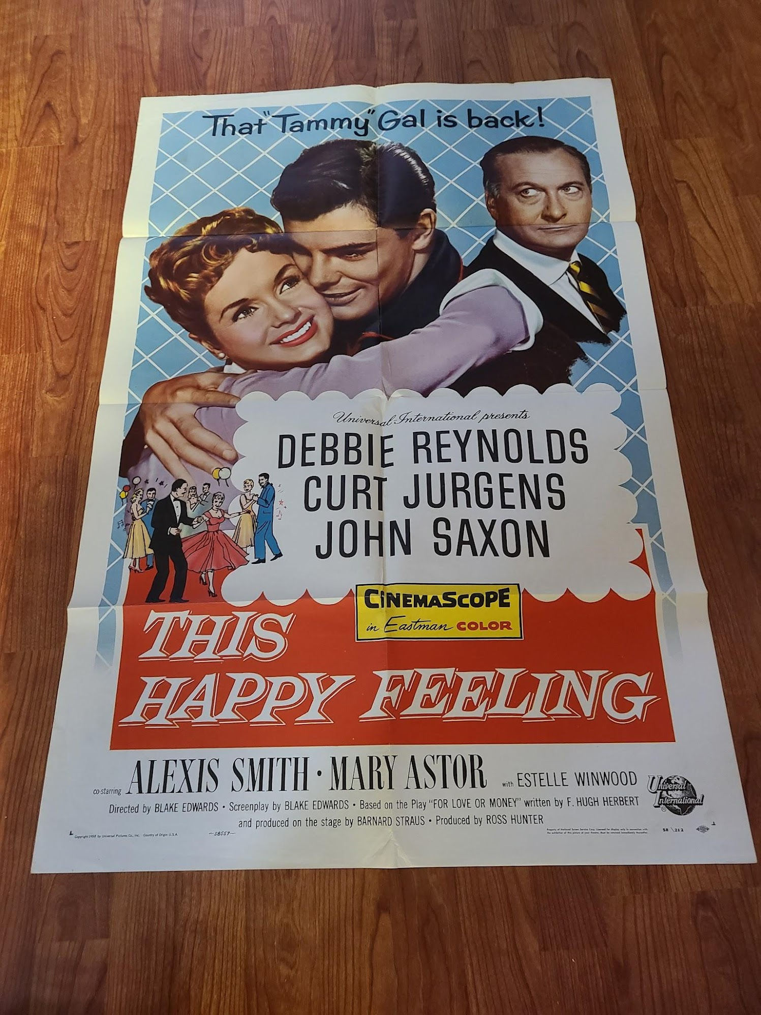 This Happy Feeling 1958 1 Sheets/US