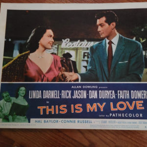 This Is My Love 1954 General Lobby Cards