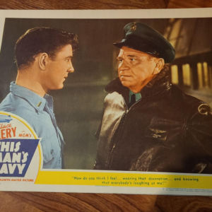 This Man's Navy 1945 Military/Aviation Lobby Cards