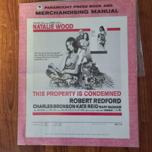 This Property Is Condemned 1966 Press Books