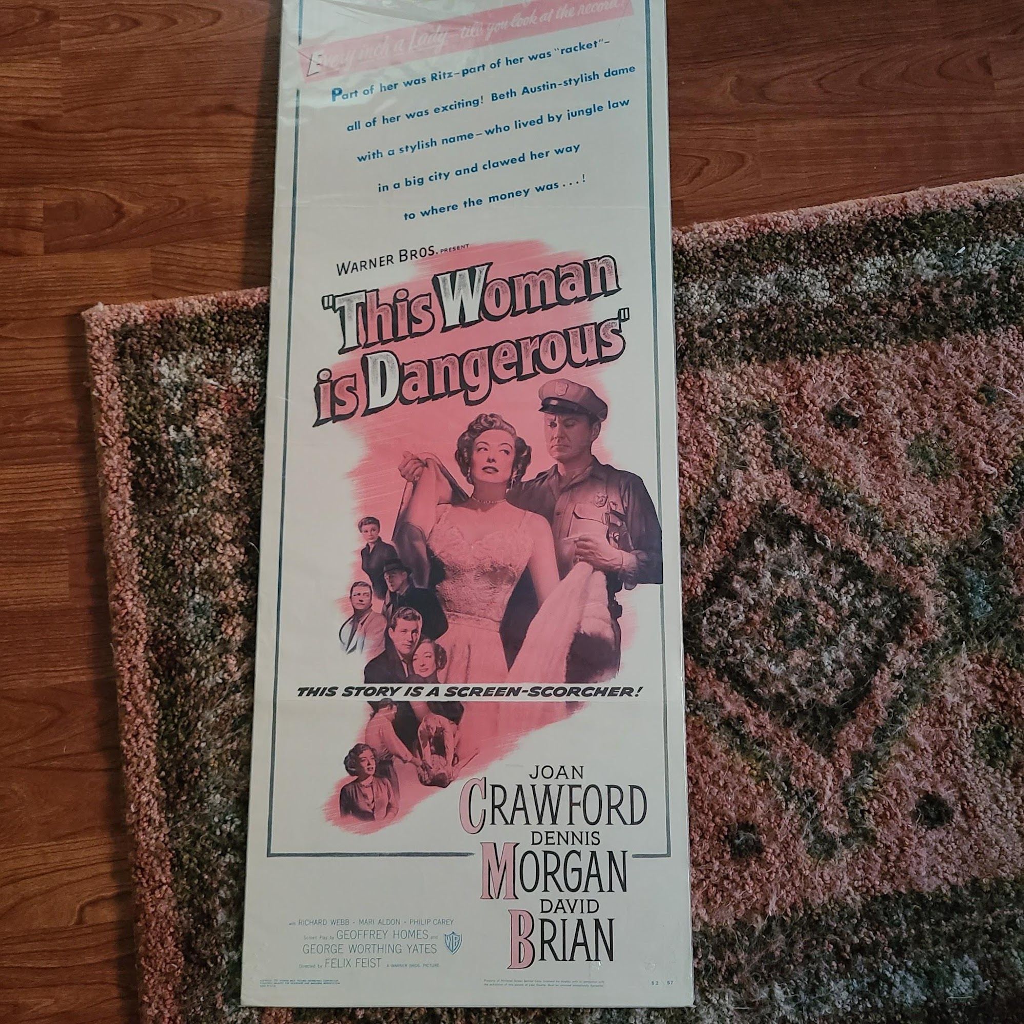 This Woman Is Dangerous 1952 Inserts