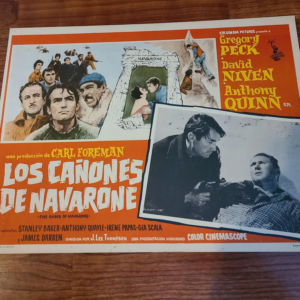 Thr Guns Of Navarone 1961 Military/Aviation Lobby Cards