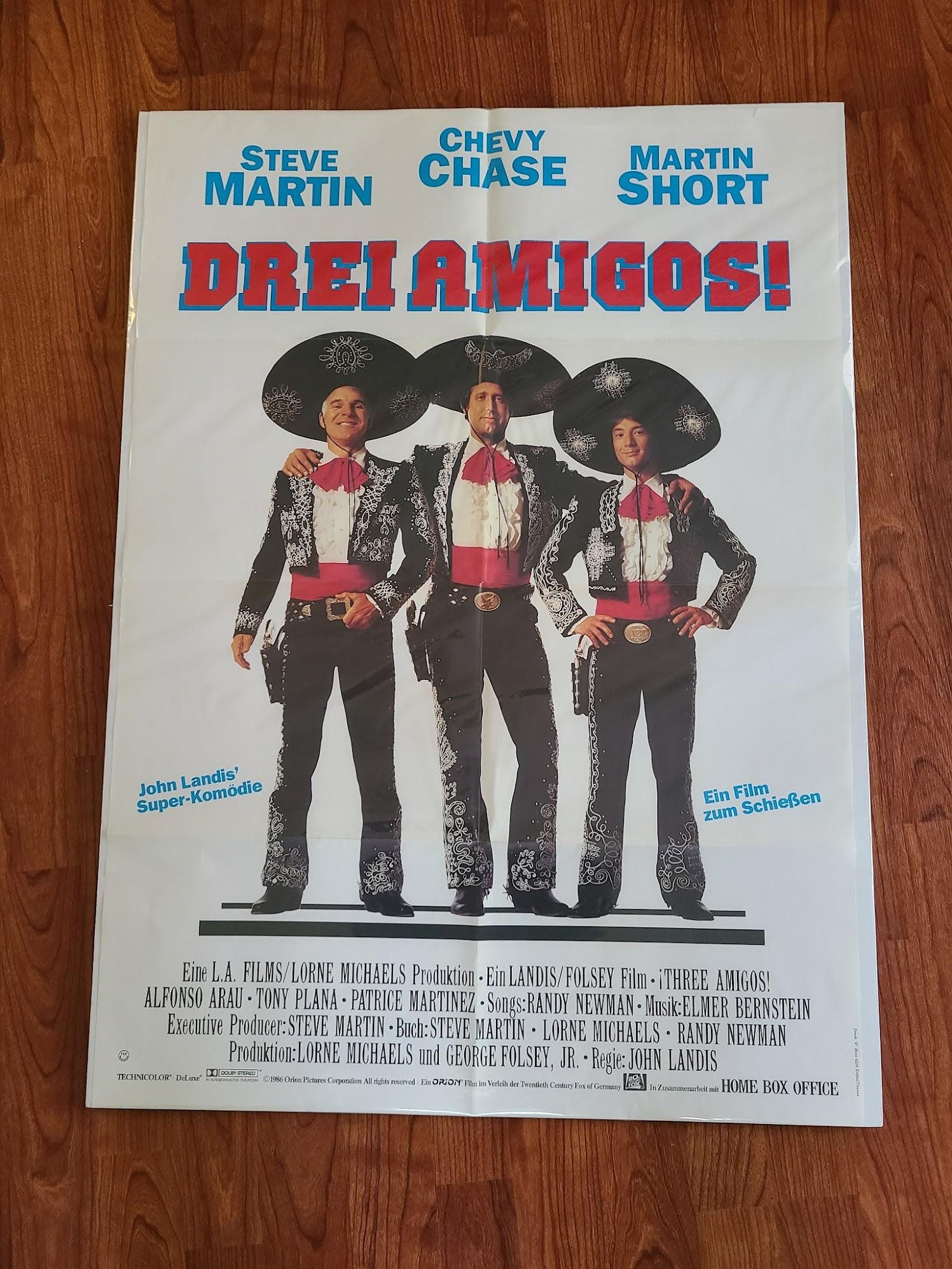 Three Amigos 1986 German