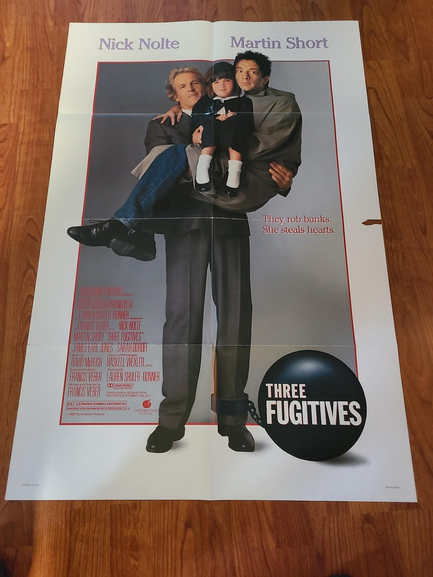 Three Fugitives 1988 1 Sheets/US