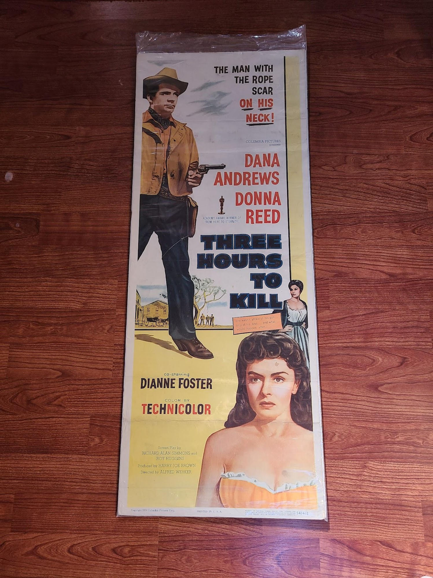 Three Hours To Kill 1954 Inserts