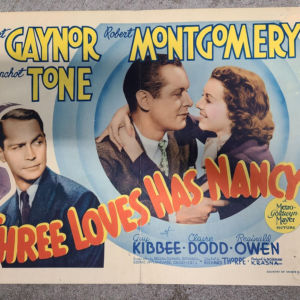 Three Loves Has Nancy 1938 Title Cards